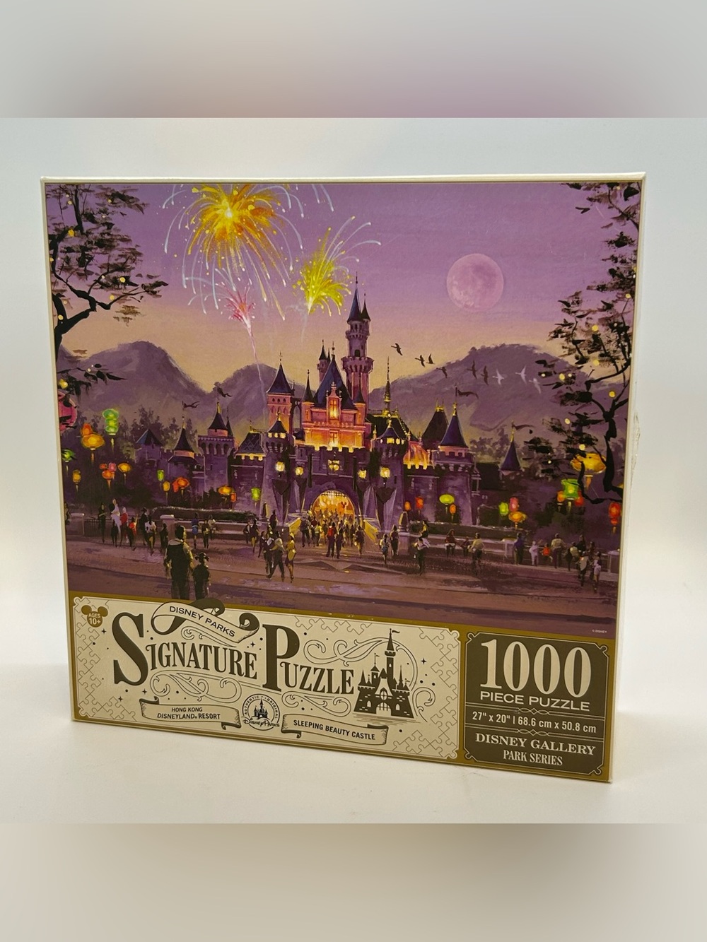 Puzzle Disney Parks Signature Sleeping Beauty Castle 1000 Pc Hong Kong Resort
